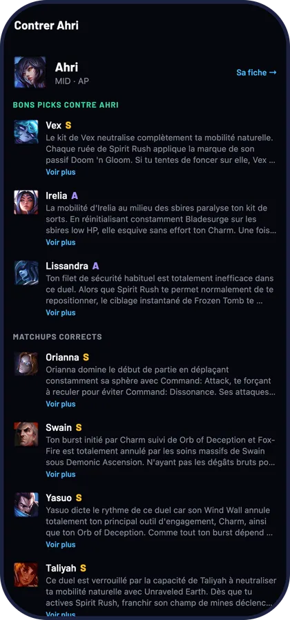 Capture de l’app WRC Nexus : Counters